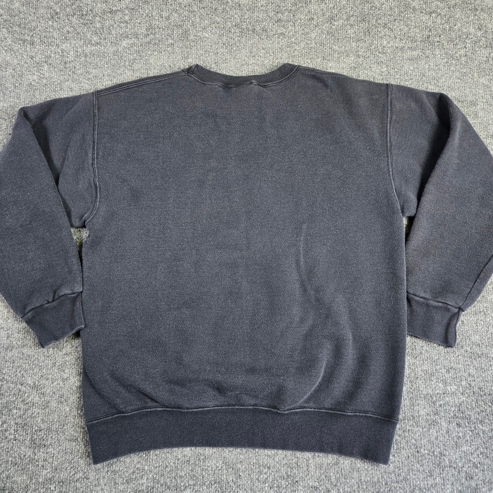 Vintage MGM Grand Sweatshirt Mens Medium Black Las Vegas Lion Casino Logo 1993 - Picture 4 of 10